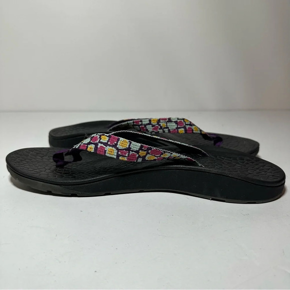 Chaco Sandals Flip Flops Thong Open Toe Slip On Outdoors Women’s Size 11 Purple - Picture 5 of 9